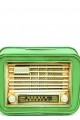 Dekoratif Metal Radyo Kumbara Vintage Hediyelik
