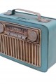 Dekoratif Metal Radyo Kumbaralı Hediyelik
