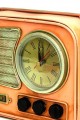 Dekoratif Metal Radyo Saat Masa Saati Vintage Ev Ofis Hediyelik