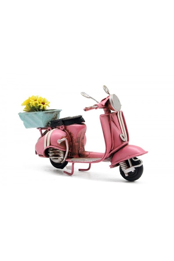 Dekoratif Metal Scooter