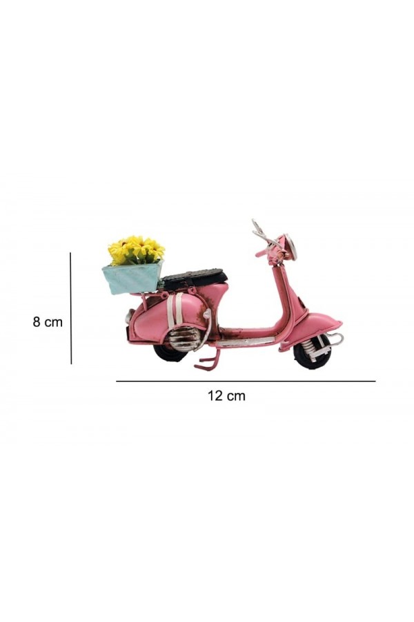Dekoratif Metal Scooter