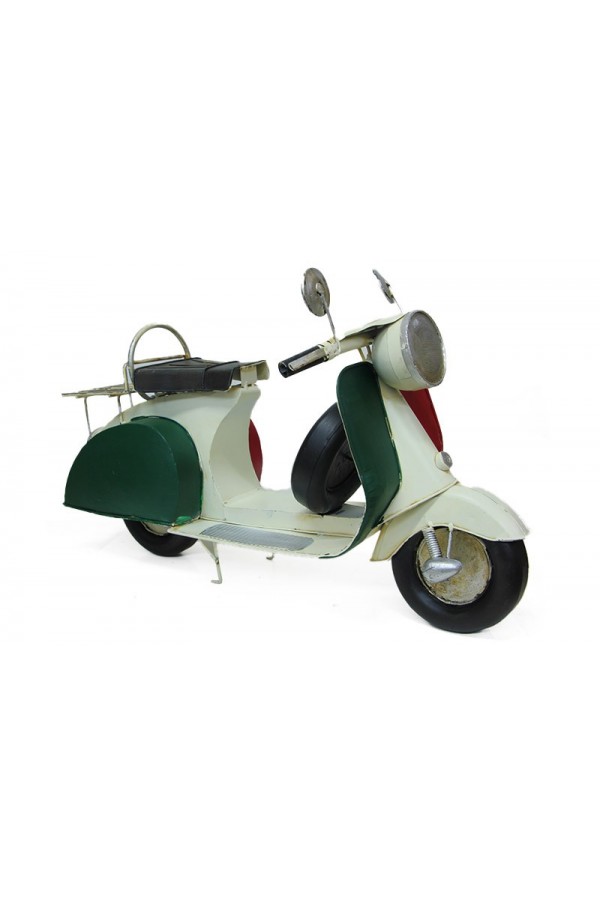Dekoratif Metal Scooter
