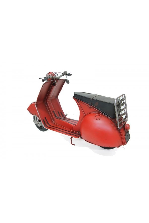 Dekoratif Metal Scooter