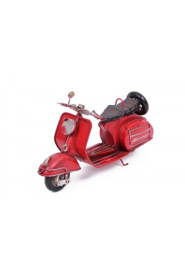 Dekoratif Metal Scooter Vintage Dekoratif Ev Ofis Hediyelik