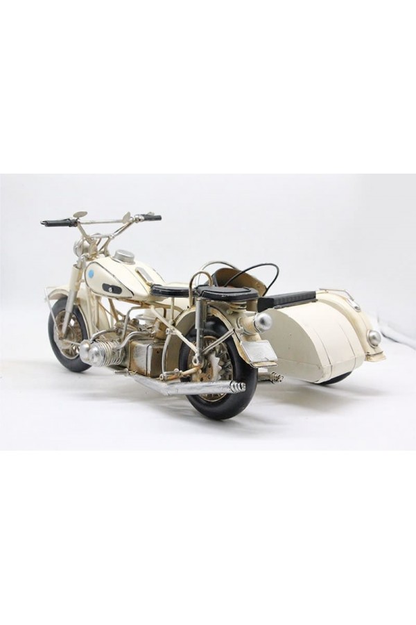 Dekoratif Metal Sepetli Motor