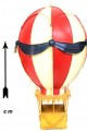 Dekoratif Metal Sıcak Hava Balonu Vintage Biblo Ev Ofis Hediyelik
