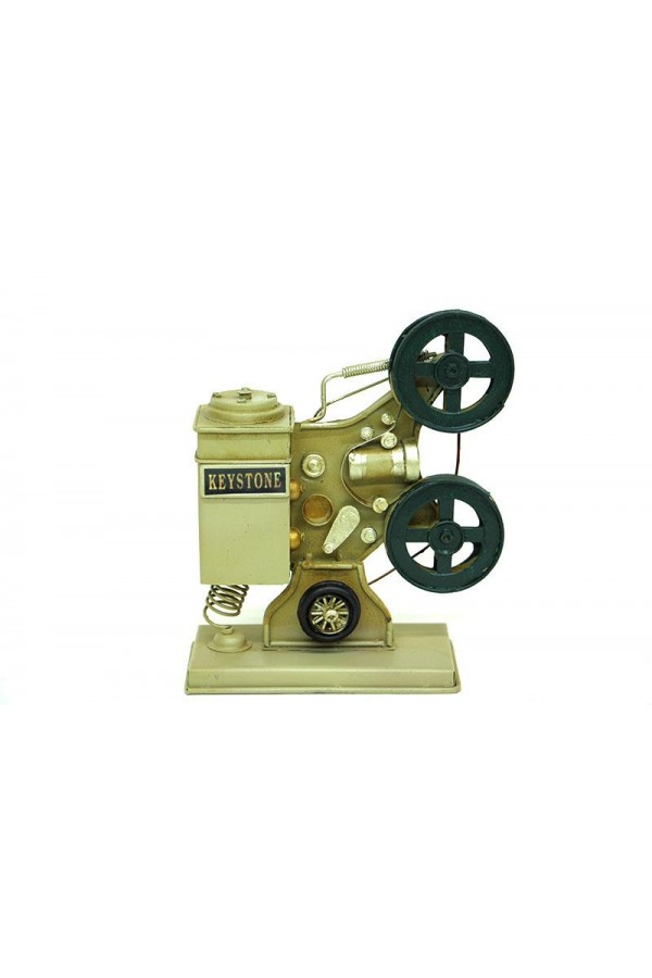 Dekoratif Metal Sinemaskop Biblo Vintage Ev Ofis Hediyelik