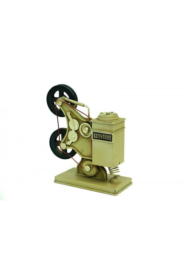 Dekoratif Metal Sinemaskop Biblo Vintage Ev Ofis Hediyelik