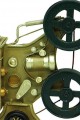Dekoratif Metal Sinemaskop Biblo Vintage Ev Ofis Hediyelik