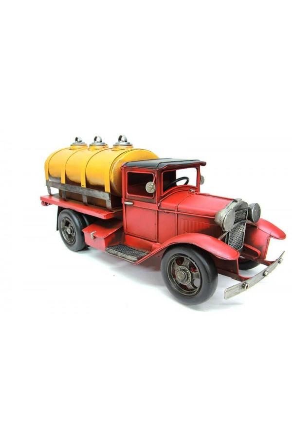 Dekoratif Metal Tanker Biblo Dekoratif Hediyelik