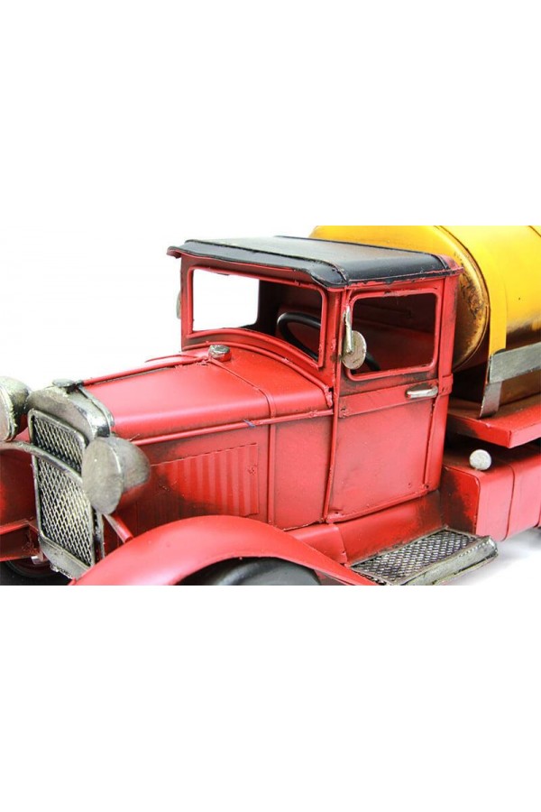 Dekoratif Metal Tanker Biblo Dekoratif Hediyelik