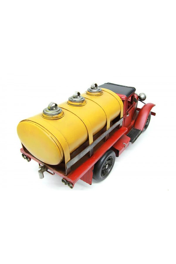 Dekoratif Metal Tanker Biblo Dekoratif Hediyelik