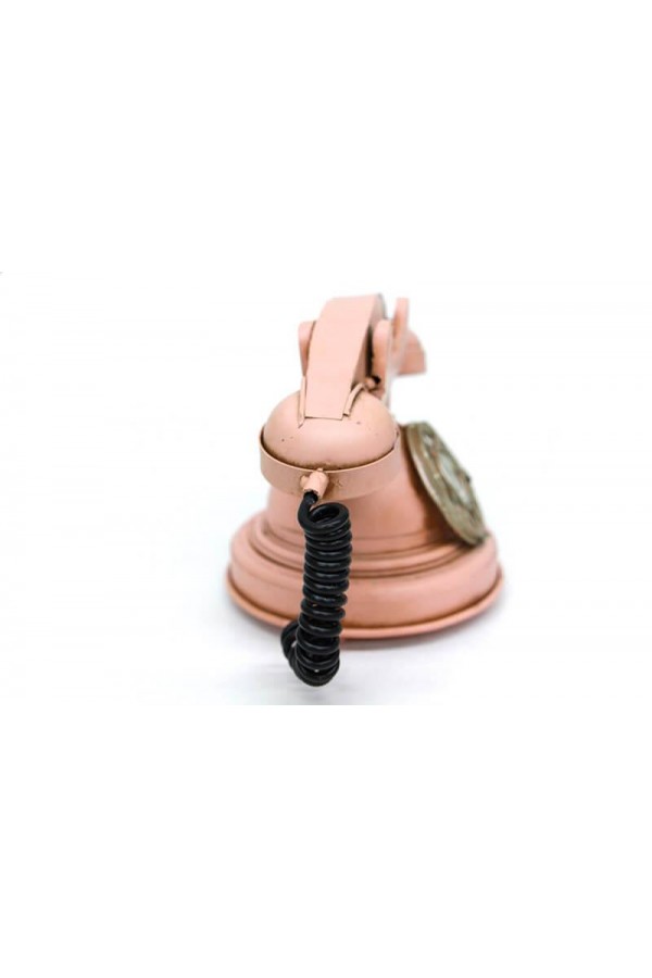 Dekoratif Metal Telefon Biblo Dekoratif Hediyelik