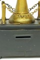 Dekoratif Metal Telefon Kumbaralı Biblo Hediyelik
