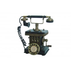 Dekoratif Metal Telefon Kumbaralı Kumbara Biblo Hediyelik