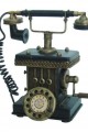 Dekoratif Metal Telefon Kumbaralı Kumbara Biblo Hediyelik
