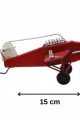 Dekoratif Metal Uçak
