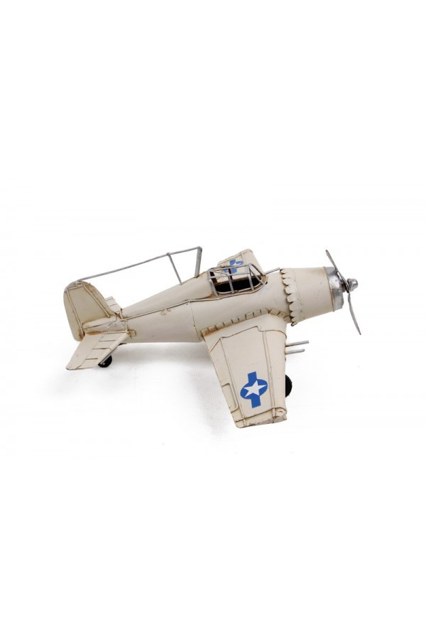 Dekoratif Metal Uçak