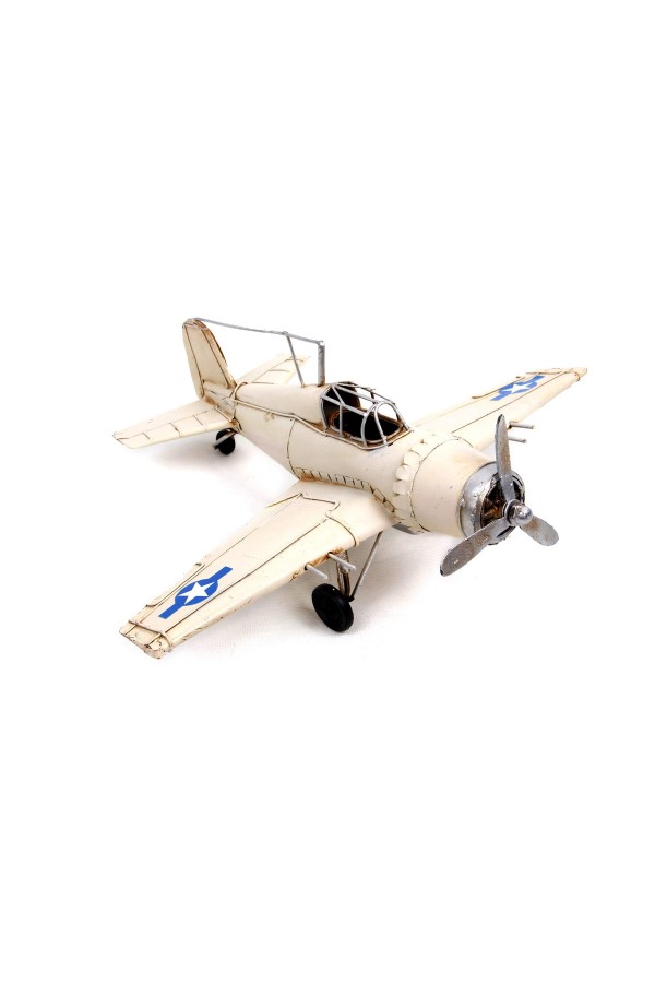 Dekoratif Metal Uçak