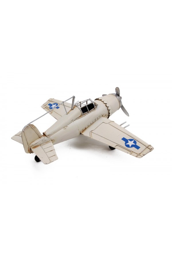 Dekoratif Metal Uçak