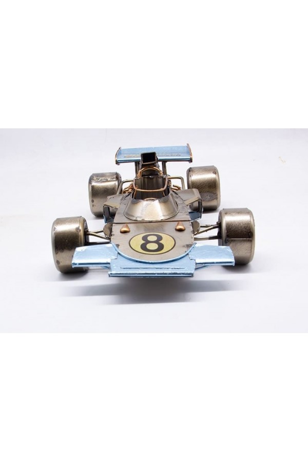 Dekoratif Metal Yarış Arabası