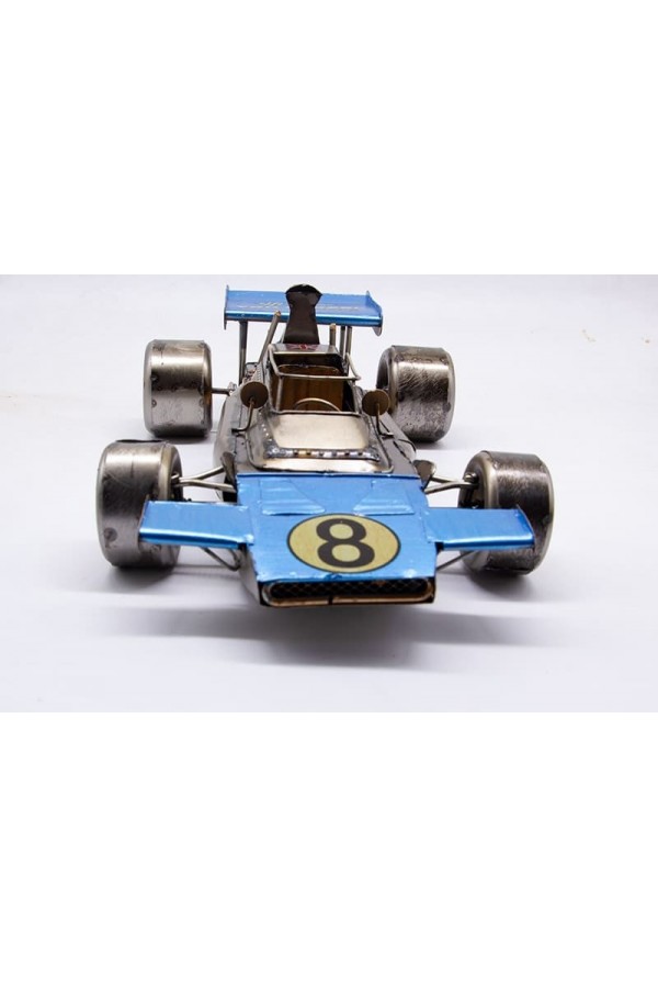 Dekoratif Metal Yarış Arabası