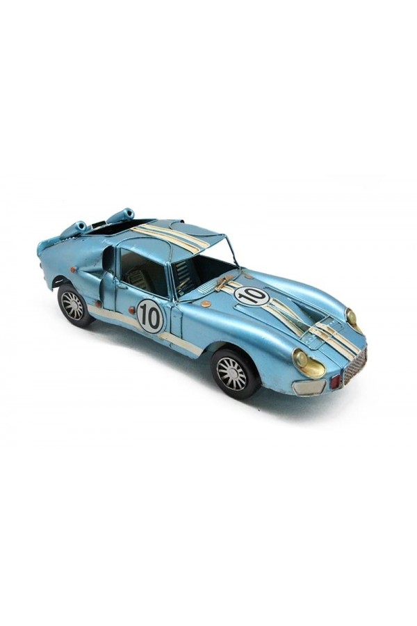 Dekoratif Metal Yarış Arabası