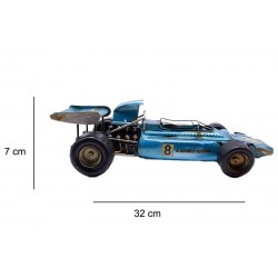 Dekoratif Metal Yarış Arabası