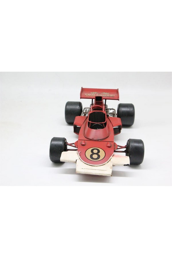 Dekoratif Metal Yarış Arabası