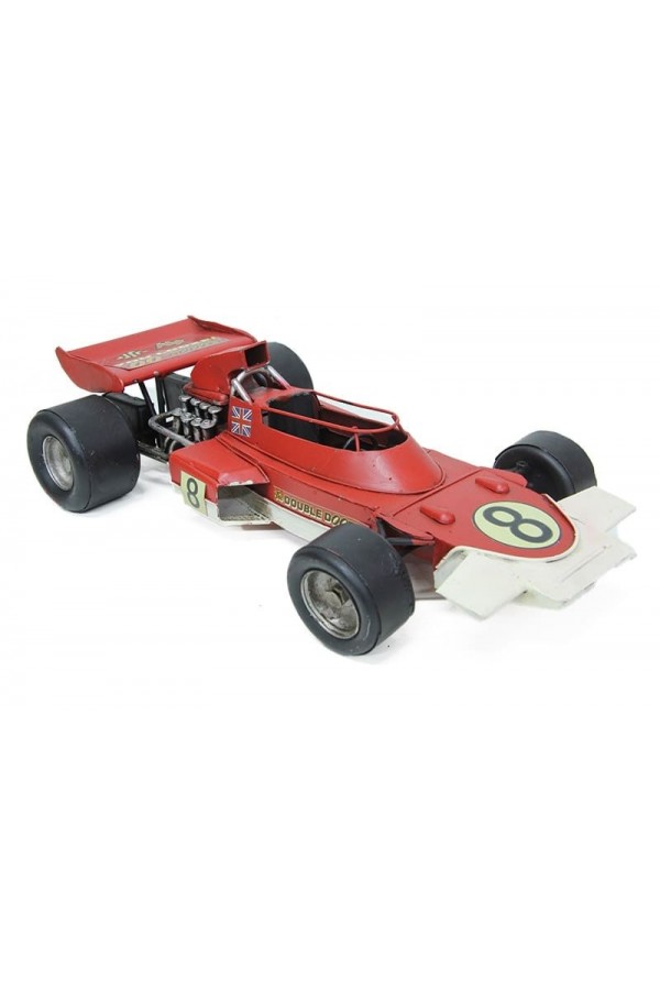 Dekoratif Metal Yarış Arabası