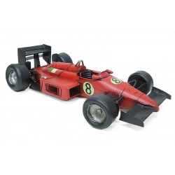 Dekoratif Metal Yarış Arabası