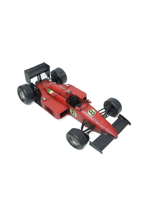 Dekoratif Metal Yarış Arabası