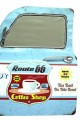 Dekoratif Route 66 CoffeeTemalı Mavi Araba Kapısı Ayna