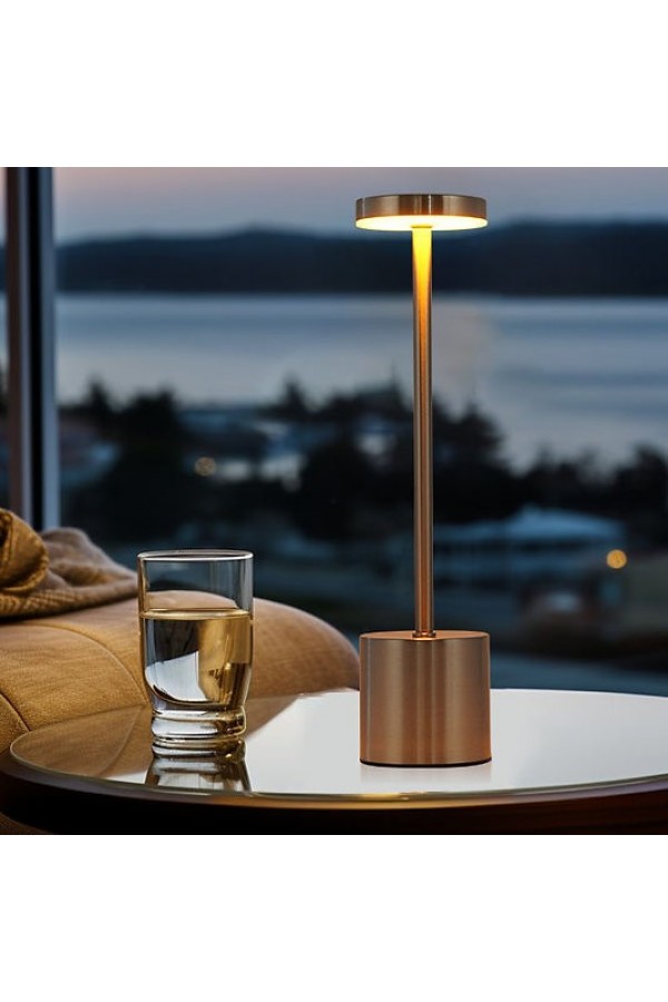 Dekoratif Şarjlı Dokunmatik Masa Lambası