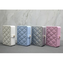 Deri Kaplamalı Makyaj Ve Takı Kutusu