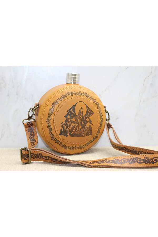 Deri Kılıflı Matara