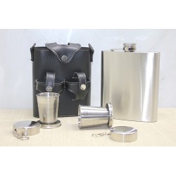 Deri Kılıflı Matara Seti Alk3931