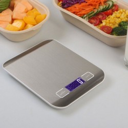 Dijital Mutfak Terazisi 5 Kg 1 Gr Hassas Paslanmaz Çelik Dijital Mutfak Terazisi 5 Kg 1 Gr Hassas Paslanmaz Çelik