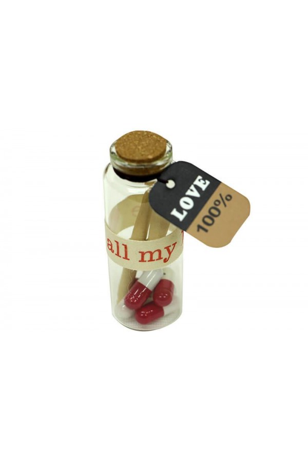 Dilek Şişesi Love 12'li Paket Hediyelik