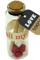 Dilek Şişesi Love 12'li Paket Hediyelik