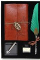 Divit Hokka Defter Ve Tüylü Kalem Seti Hediyelik