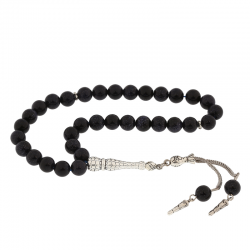 Doğaltaş Metal Püsküllü Lacivert Yıldız Taşı Tesbih Doğaltaş Metal Püsküllü Lacivert Yıldız Taşı Tesbih