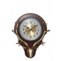 Duvara Asmalı Geyik Saat