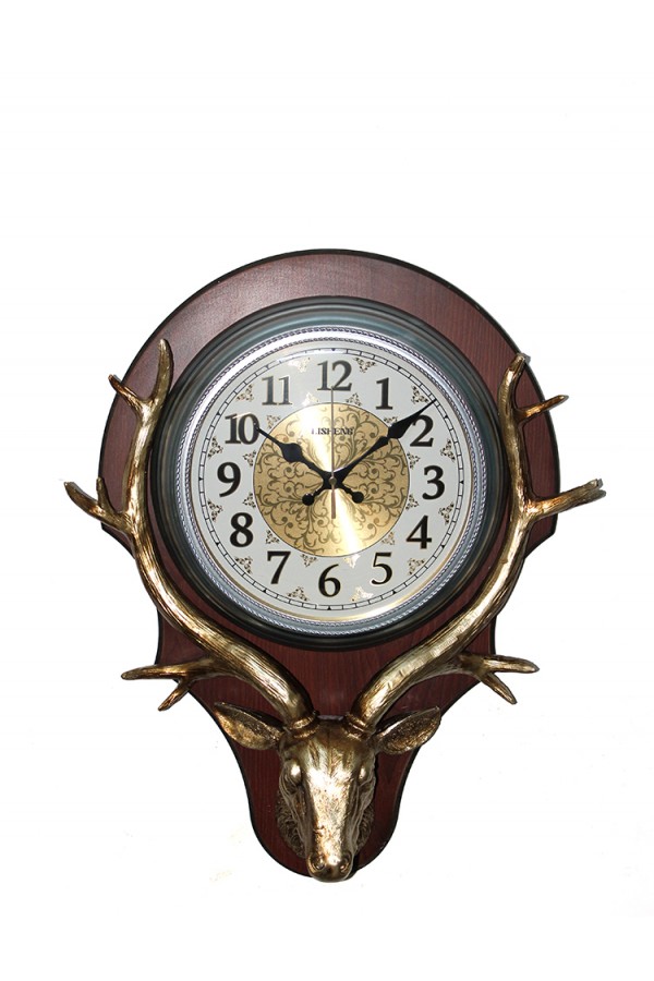 Duvara Asmalı Geyik Saat