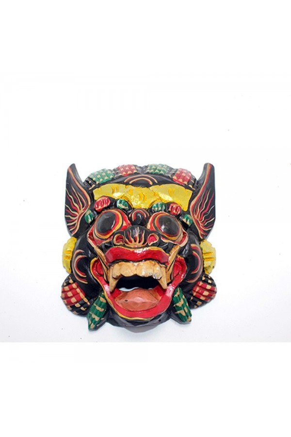 Duvara Asmalı Renkli Maske 18 Cm