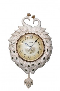 Duvara Asmalı Tavuskuşu Saat Duvara Asmalı Tavuskuşu Saat