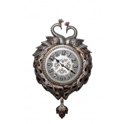 Duvara Asmalı Tavuskuşu Saat