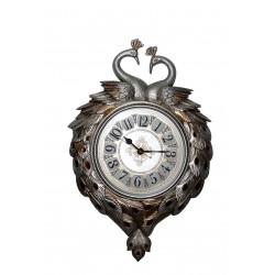 Duvara Asmalı Tavuskuşu Saat