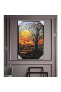 Duvara Asmalı Yağlı Boya Pano