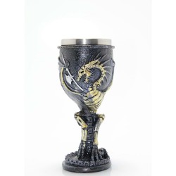 Ejderha Tasarımlı Paslanmaz Çelik Kadeh Bardak Ejderha Tasarımlı Paslanmaz Çelik Kadeh Bardak